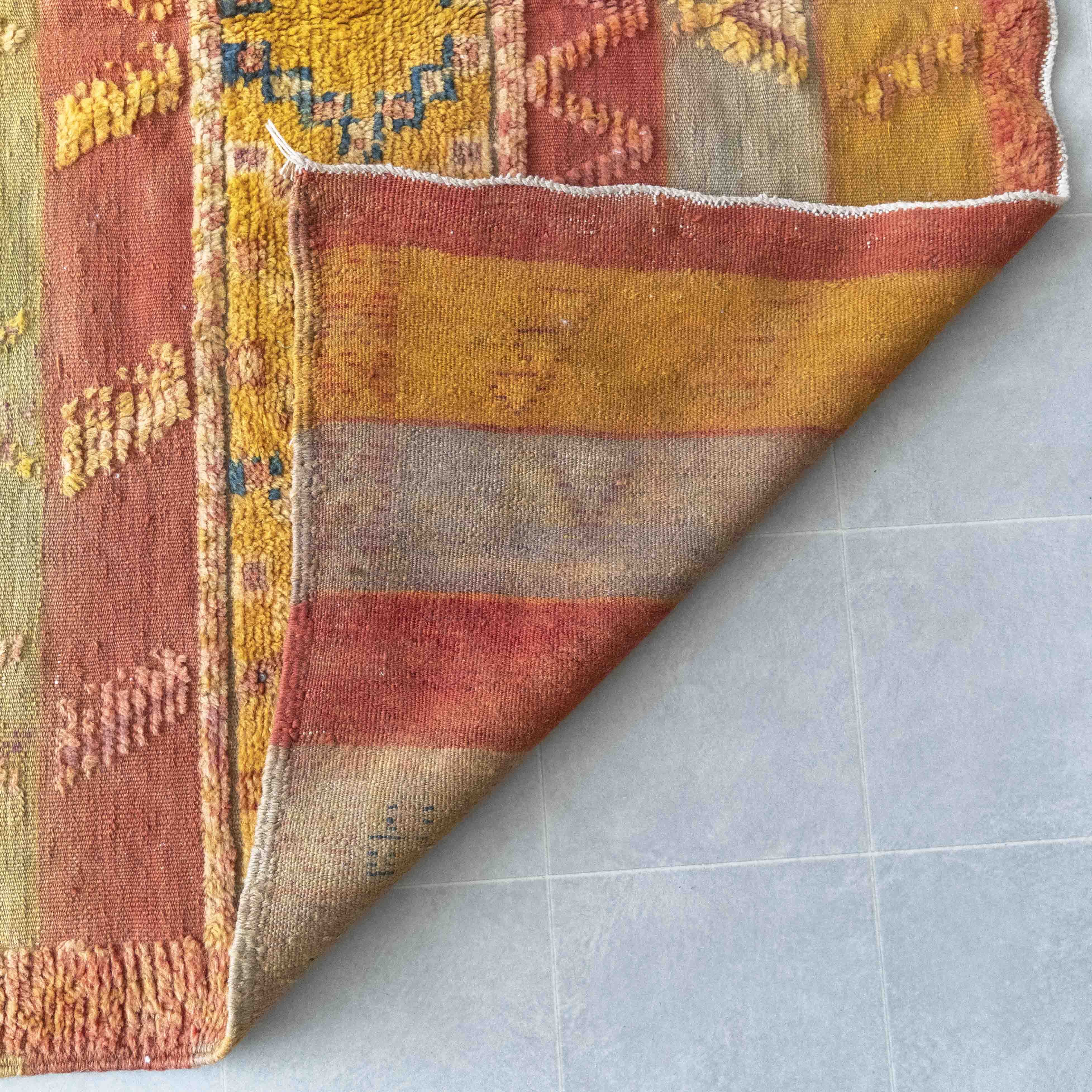 Vintage】モロッコ・ヴィンテージラグ L-5 