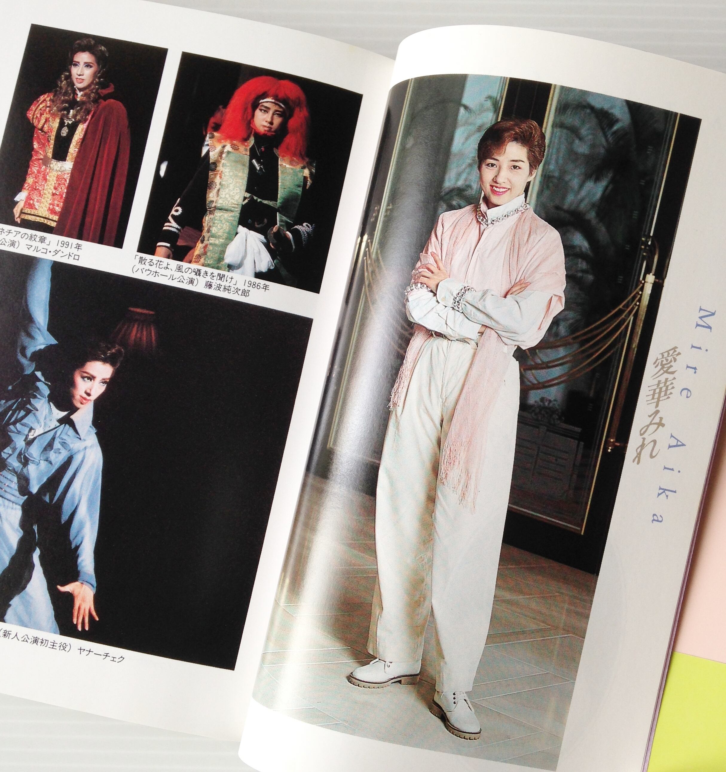 宝塚 すみれ三重奏 愛華みれ 真琴つばさ 稔幸 小学館 古書店 リブロスムンド Librosmundo