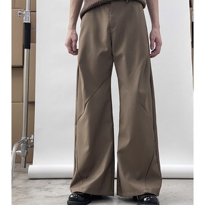 パネルルーズカジュアルスーツパンツ　928