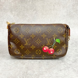 LOUIS VUITTON ルイ・ヴィトン モノグラム・チェリー ポシェット アクセソワール 4468