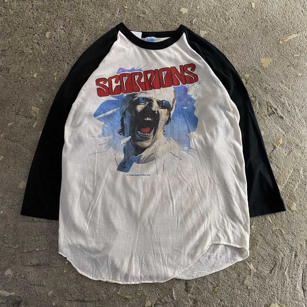 1982s SCORPIONS raglan T-shirt【仙台店】 | What