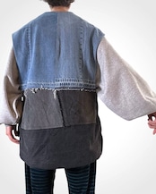 MK27A-V-02  RE-CLOAK-VEST  #MIX