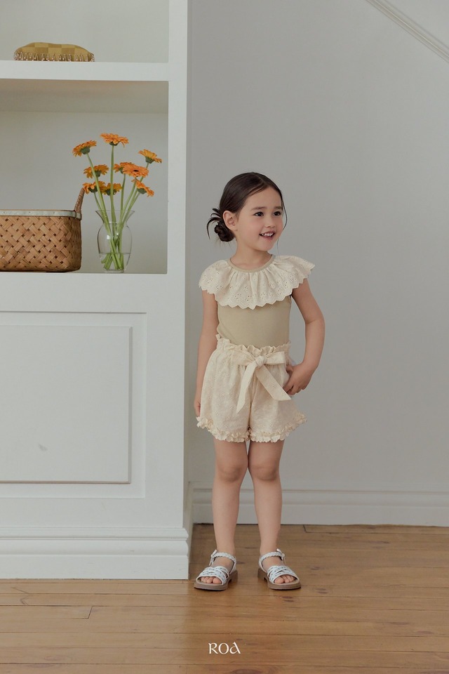 【5/11〆予約】<Roa>  Rosy ribbon pants