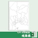 岐阜県のOffice地図【自動色塗り機能付き】