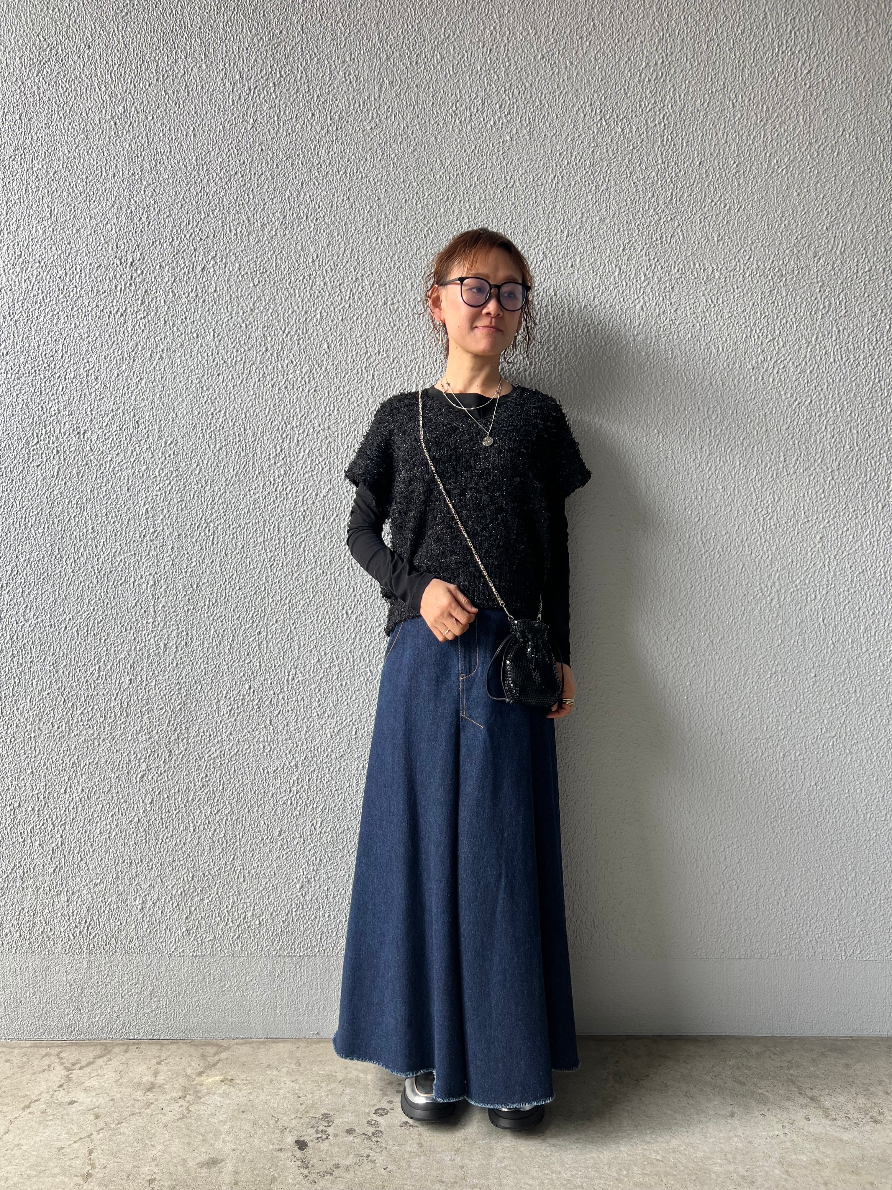 【SELECT】チュールテープラメニット　19-0423