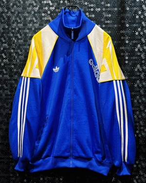 【ÆIEM】"adidas Originals"vintage Blue × Yellow Track Jacket – F.A.S Back Print