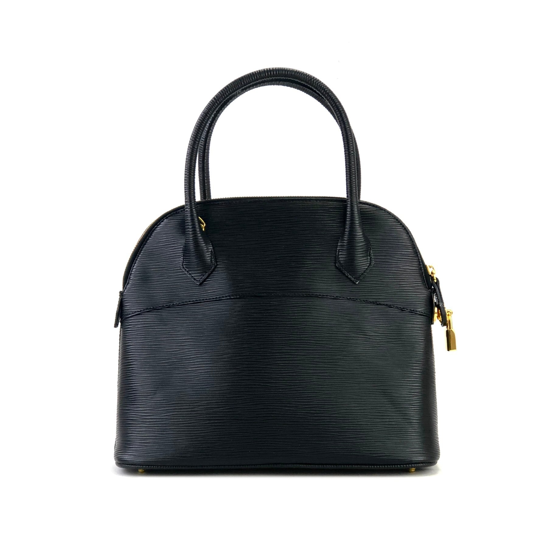 FENDI フェンディ ターンロック FF 型押しレザー ボリード 2WAY