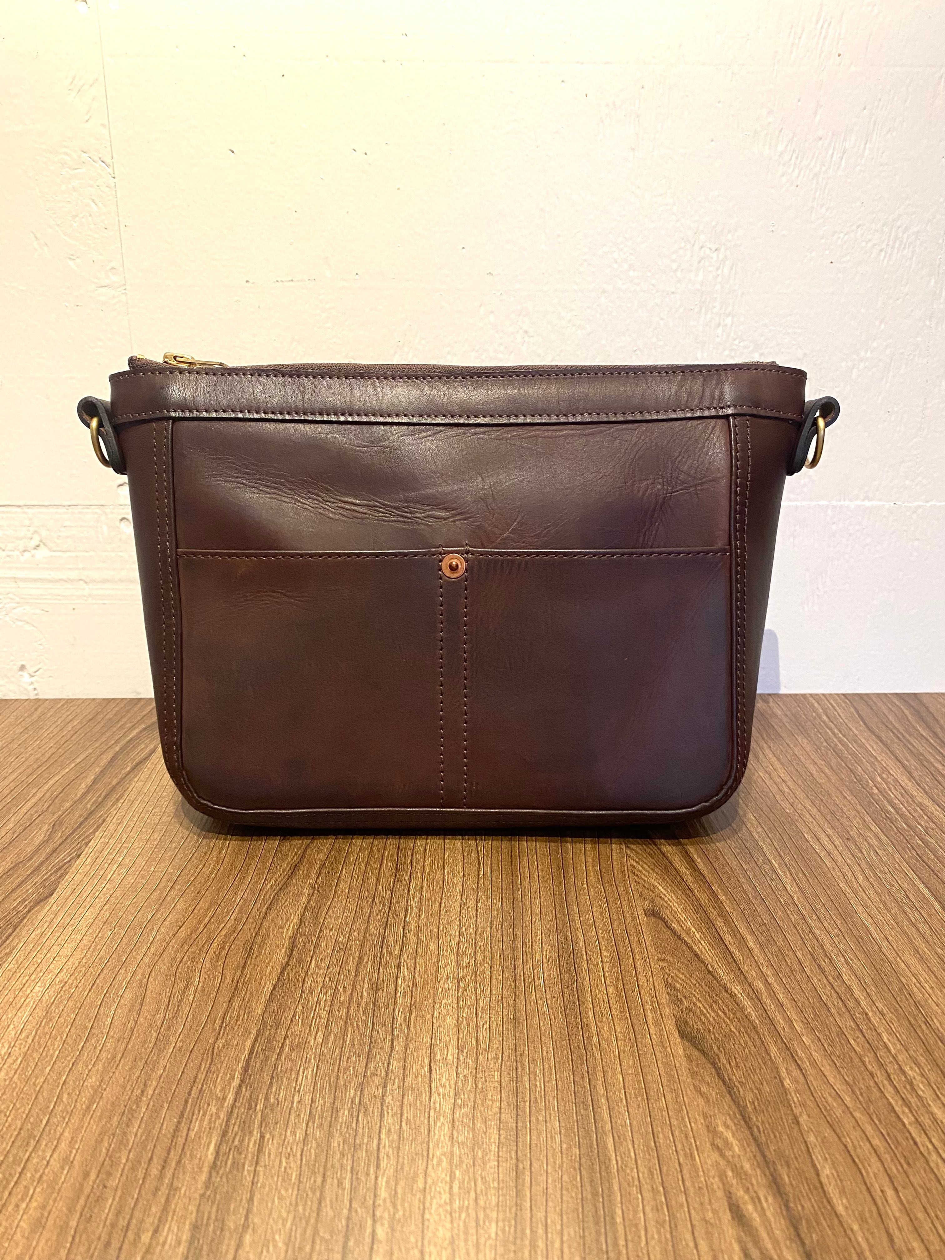 VASCO レザーケース ブラウン 全6色【vasco/ヴァスコ】「Leather Travel Pouch/レザートラベルポーチ