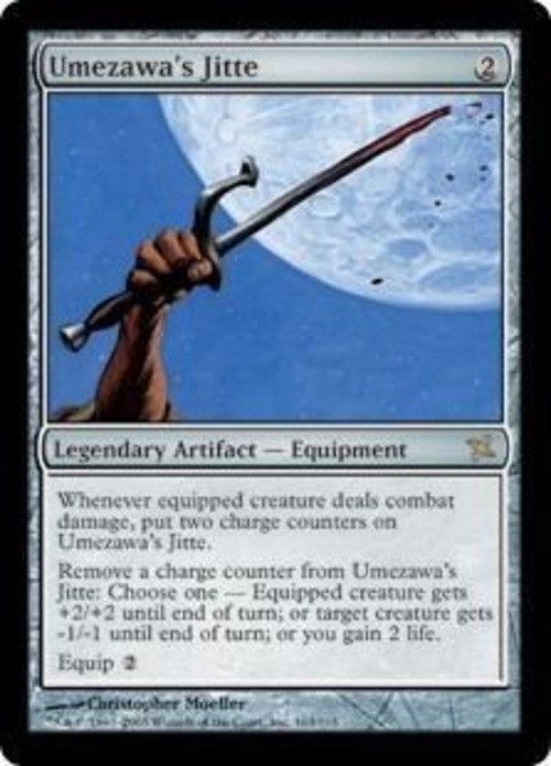 MTG《梅澤の十手/Umezawa's Jitte(BOK)》英語