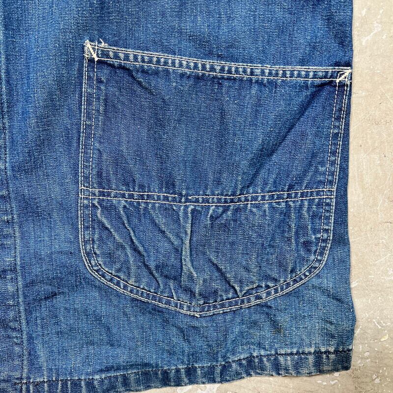 70's Lee リー 91-J デニムカバーオール チョアジャケット グッド