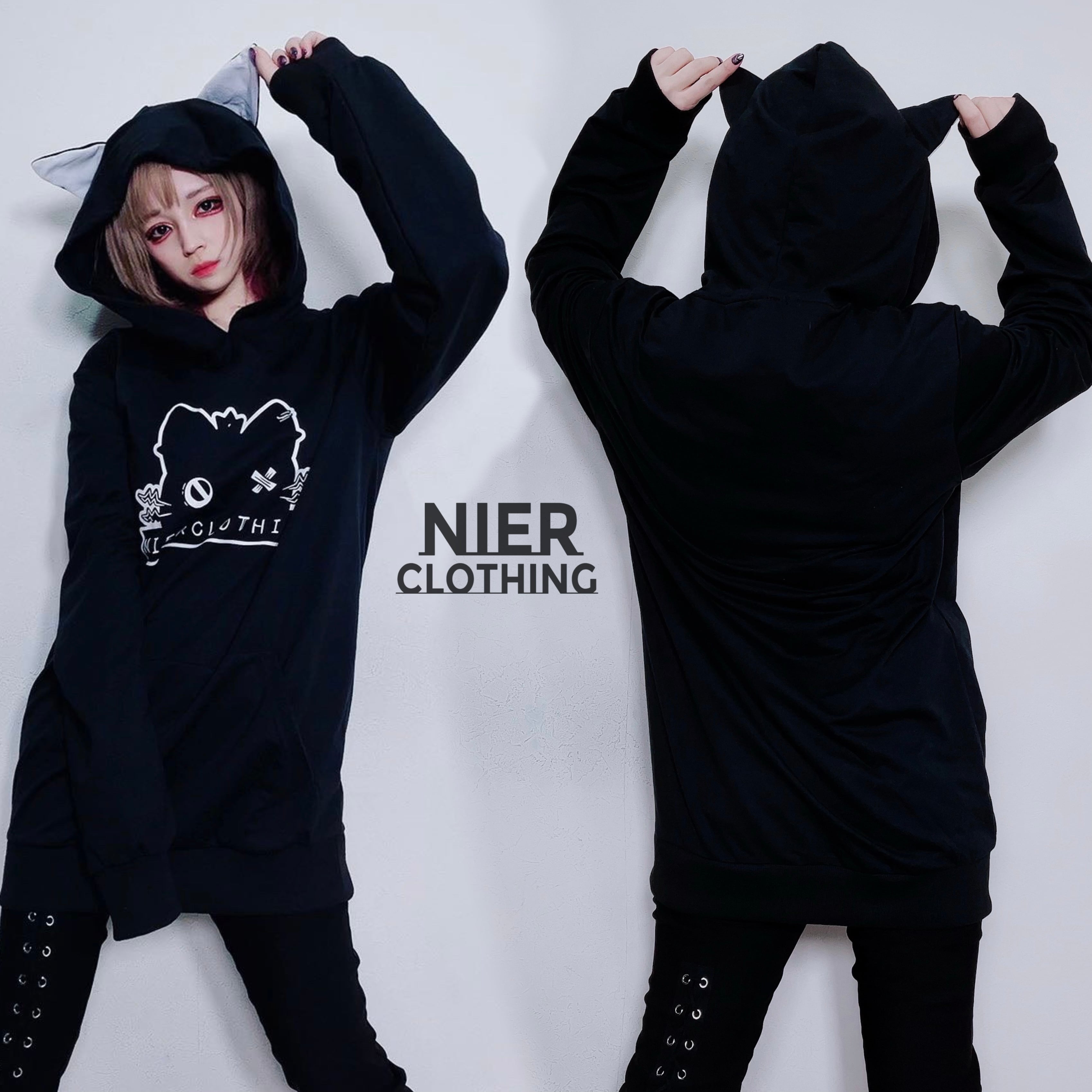 NieR　ミケ　リュック　白　耳　美品