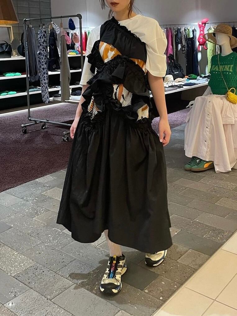 24SS】HOUGA ホウガ / kiki frill dress | TRENTオンラインショップ  