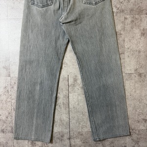 80's Levi's 501 Black Striped Denim Pants 80年代 リーバイス ブラック ストライプデニム パンツ  ヴィンテージ ビンテージ  TT2026-0029