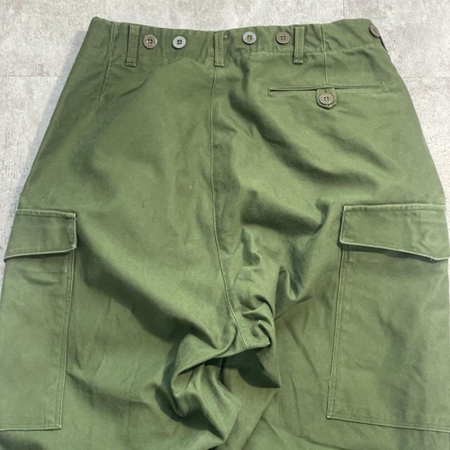 60-80s スウェーデン軍 実物 M-59 フィールドパンツ C48 w29 詳細写真12