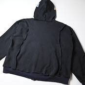CHANGES / SWITCHING HOODIE(1)ブラックネイビー