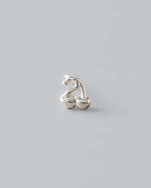 cherry body earring straight silver925 16G #LJ21058P 14G #LJ21059P
