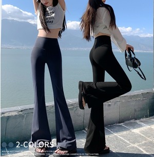 3タイプ ウエストゴム ハイウエスト フレアパンツ レディース パンツ ボトムス ロングパンツ フレアスカート 付き ロング フレア タイト スリム 細身 ブーツカット ハイウエスト ウエストゴム 伸縮性 ストレッチ かわいい 大人可愛い シンプル カジュアル おしゃれ こなれ感 無地 春 夏 秋 ママ 学生 学校 通学 デート お出かけ 旅行 公園 女子会 休日 ショッピング カフェ 美脚 脚長 普段使い 着回し M L XL 黒 ブラック グレー