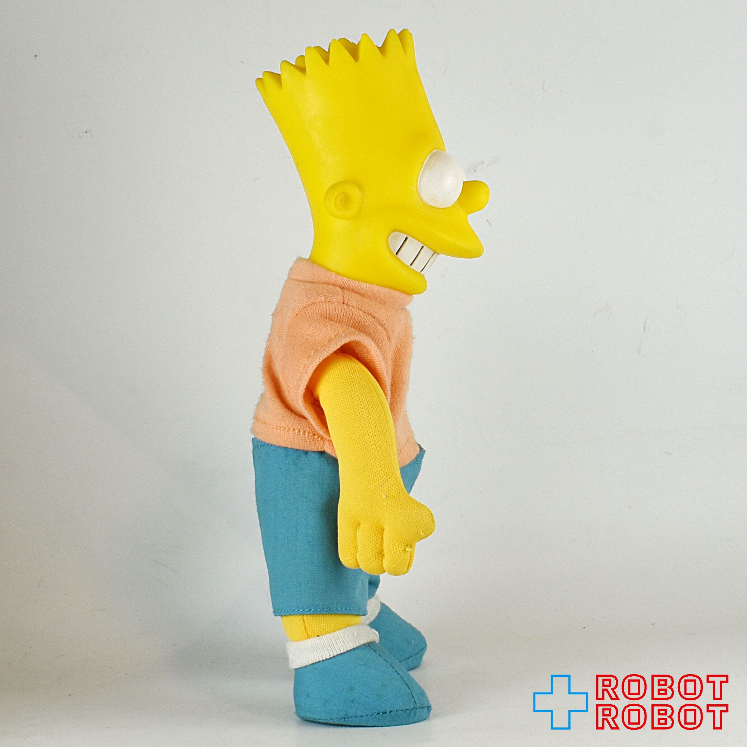 バーガーキング シンプソンズ ソフビ顔ぬいぐるみ人形 4種セット