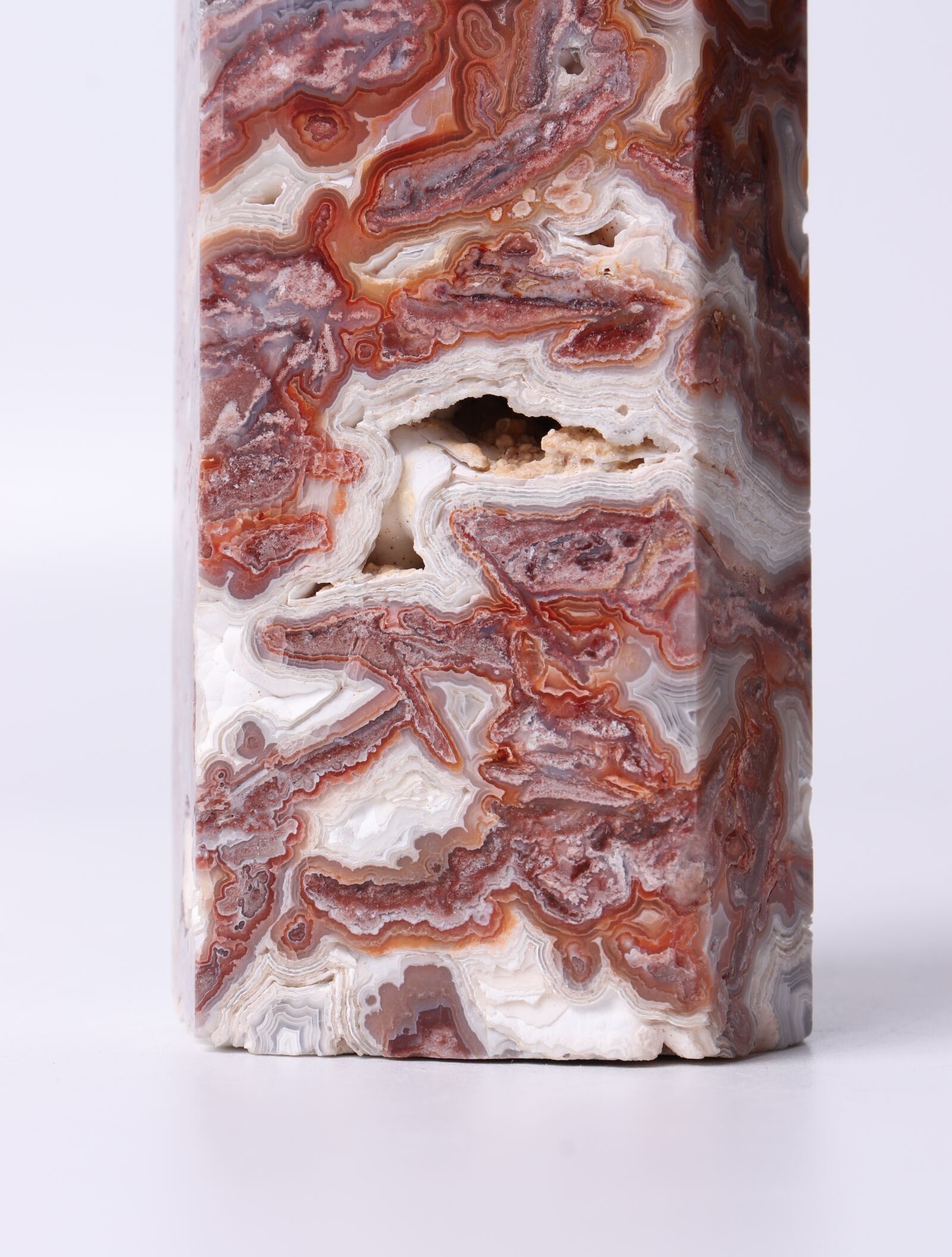 CRAZY LACE AGATE TOWER | MEXICO | acenus | 天然石・インテリア