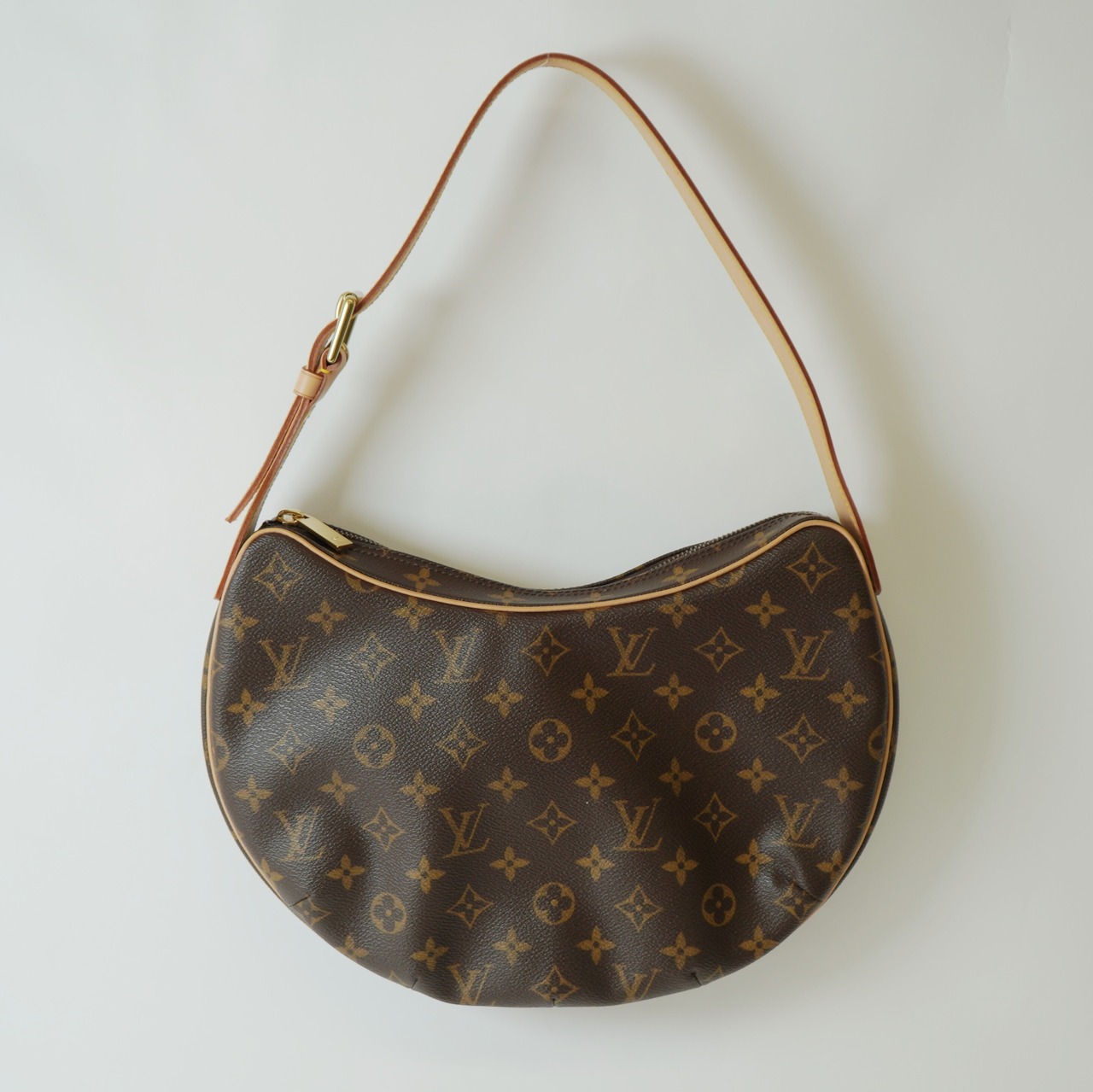 LOUIS VUITTON ルイヴィトン モノグラム クロワッサン ショルダーバッグ ワンショルダー M51510 ブラウン