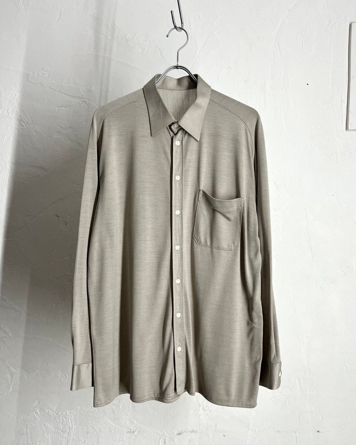 Unknown Cut-sew Material Freedom Sleeve Shirt