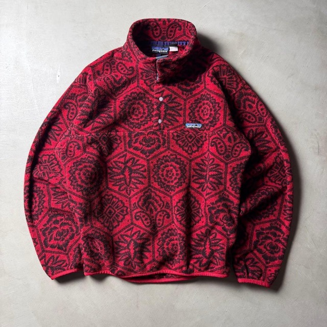 90s Patagonia USA製snap-T “Nepal Hexagon”