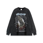 VINTAGE ストリート 祈り Tシャツ T1066