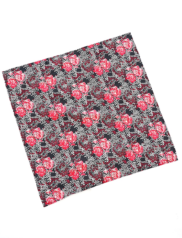 MISTRAL-LWS INDIENNES DE NIMES : MISTRAL BANDANAS / ISPAHAN - ROUGE NOIR