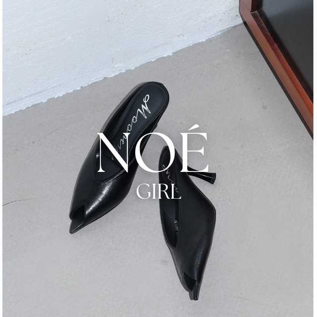pointed toe mule
