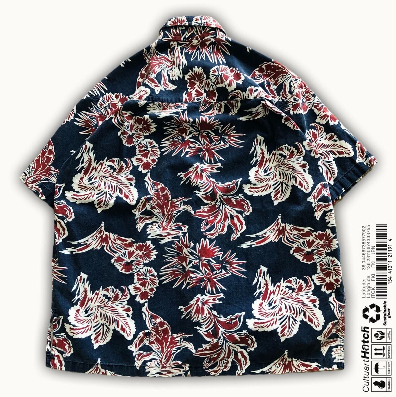 ヴィンテージ　アロハシャツ　ＵＳＡ製 U.S.Expedition U.S.E アロハシャツ 柄シャツ M | PAY ID