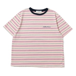 APD BORDER LOGO SS TEE / PINK
