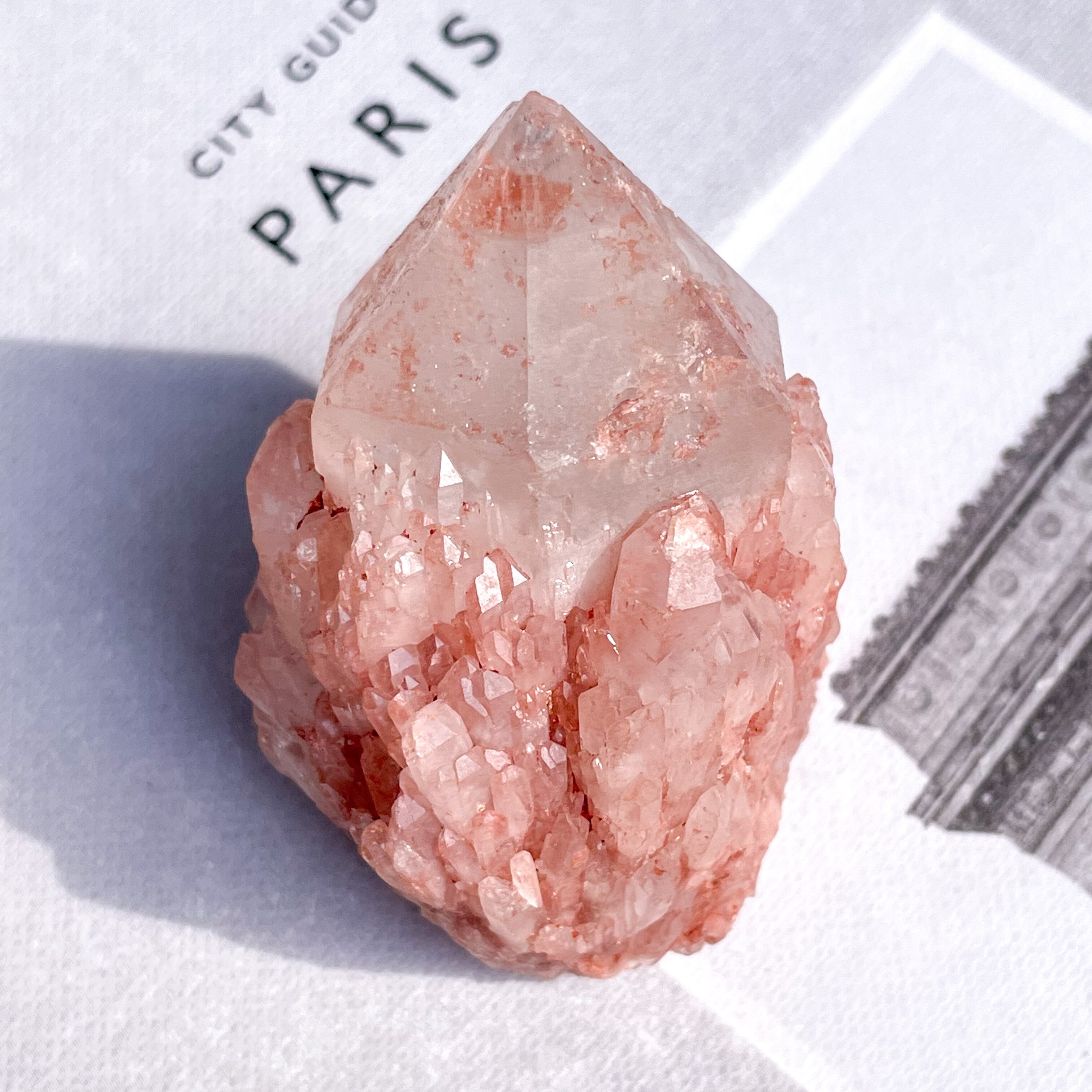 ピンクキャンドルクォーツ　原石　マダガスカル産　天然石 Pink Candle Quartz 3 ✧ ピンクキャンドルクォーツ | FLUXY - 天然石