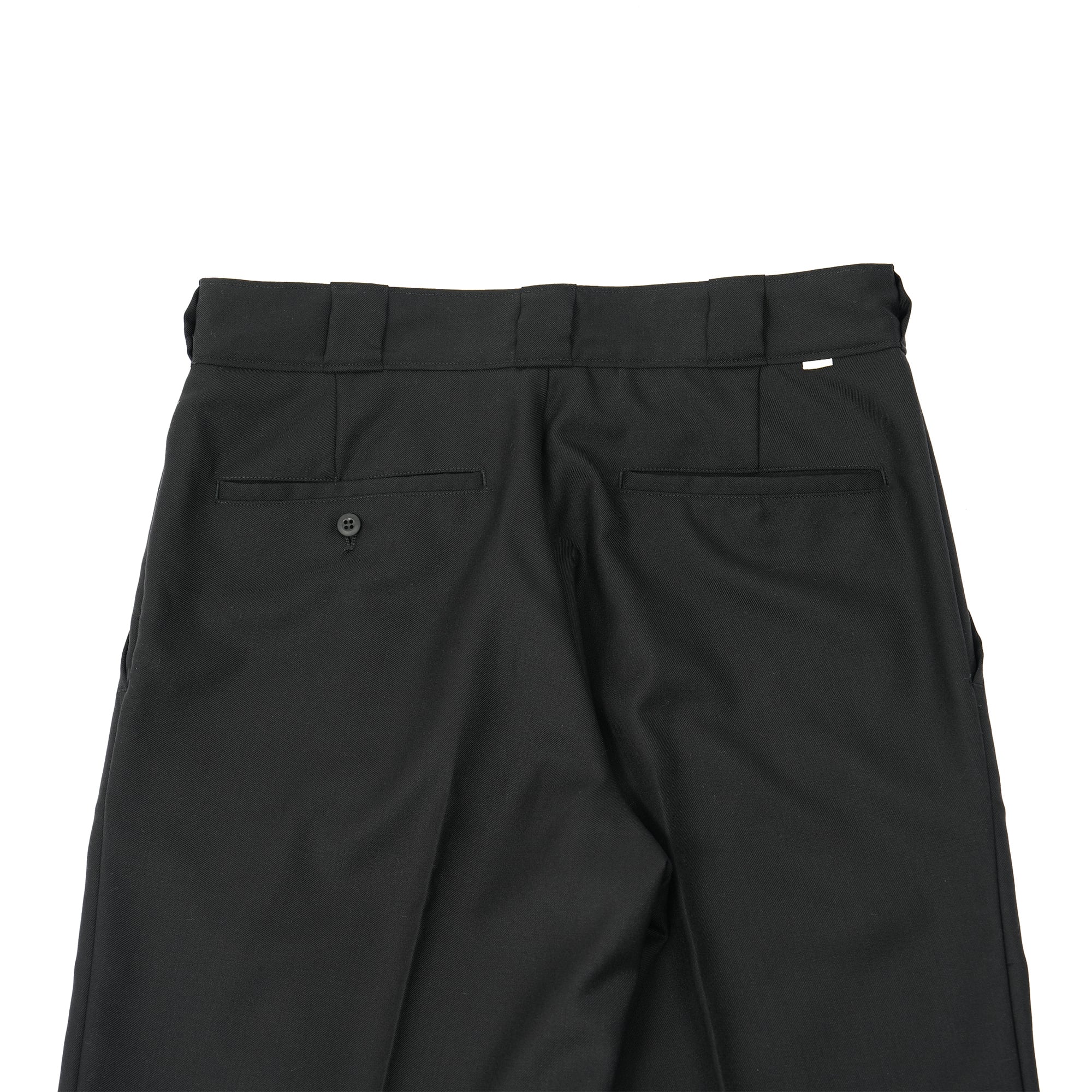 Wool Super100's Twill Slacks | OVY