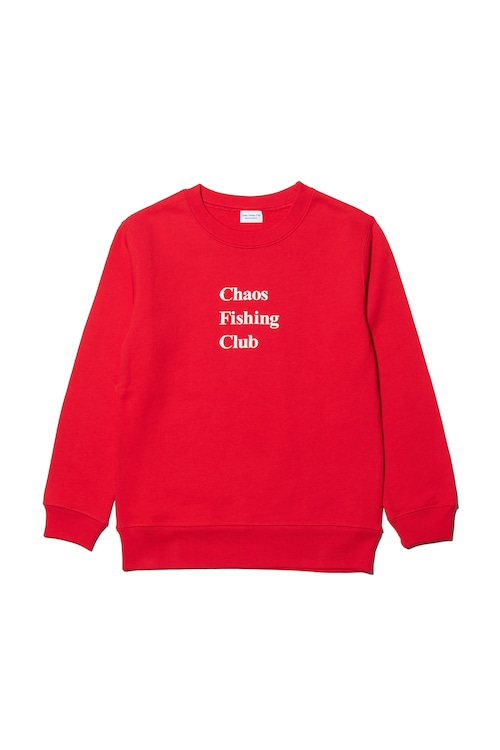 Chaos Fishing Club KIDS LOGO CREW NECK L/S