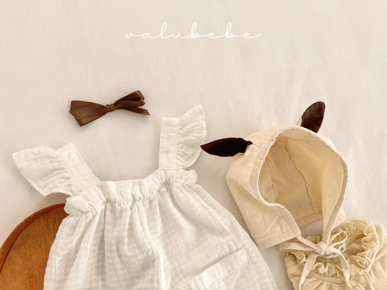 [valubebe] Fox-ear bonnet hat / [벨루베베] 여우귀보닛햇