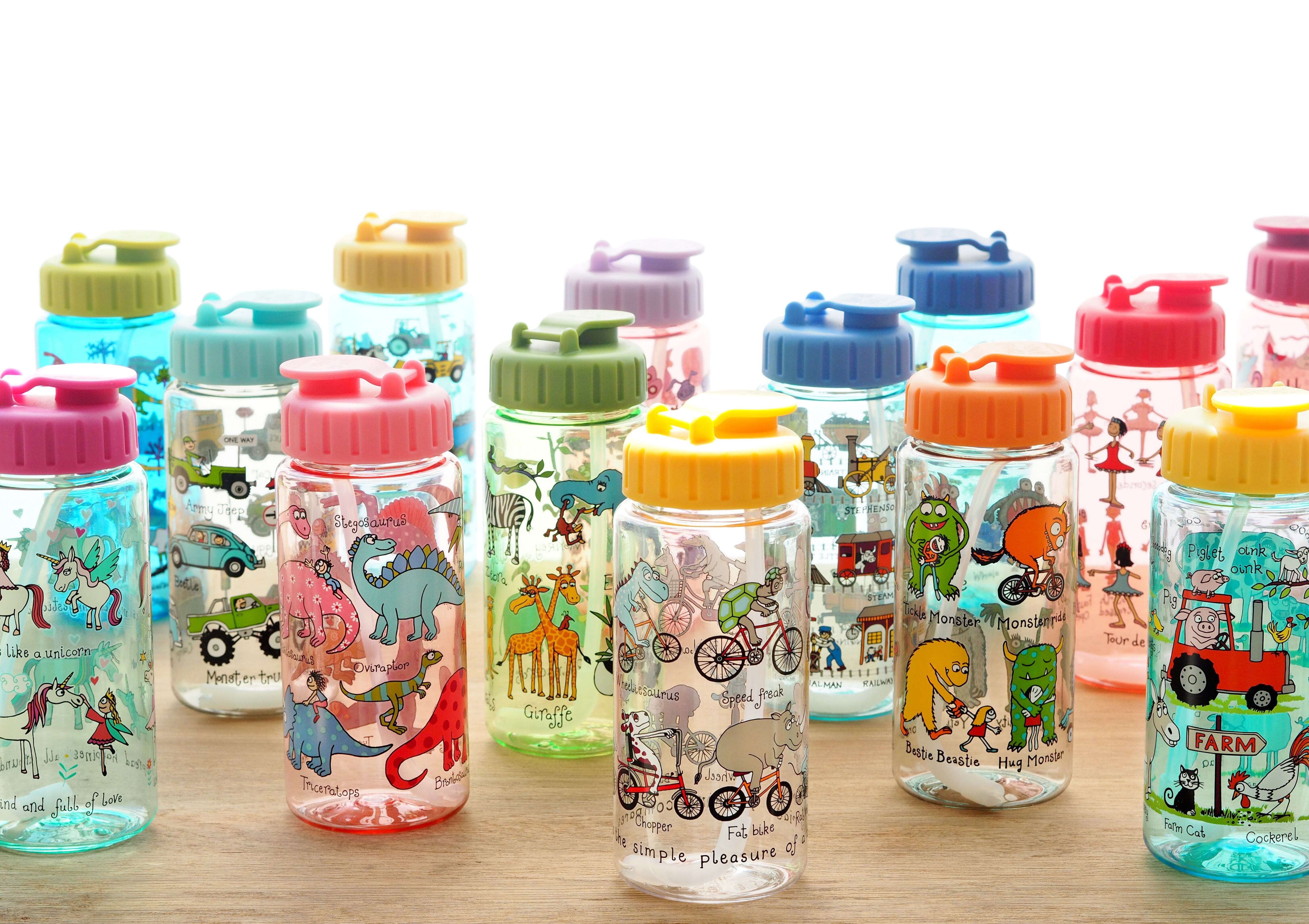 Drinking Bottle with optional straw Jungle_95BT2