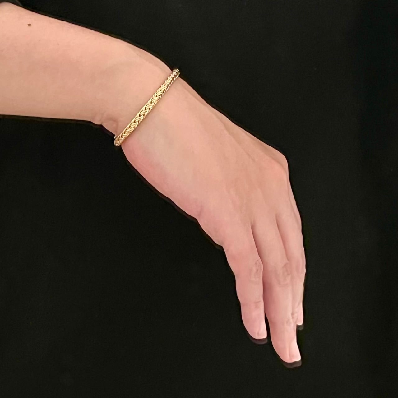 VINTAGE TIFFANY & CO. 18K Gold Braid Bracelet | ヴィンテージ