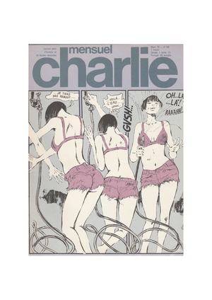 70年代フレンチBD月刊誌　charlie mensuel no.86