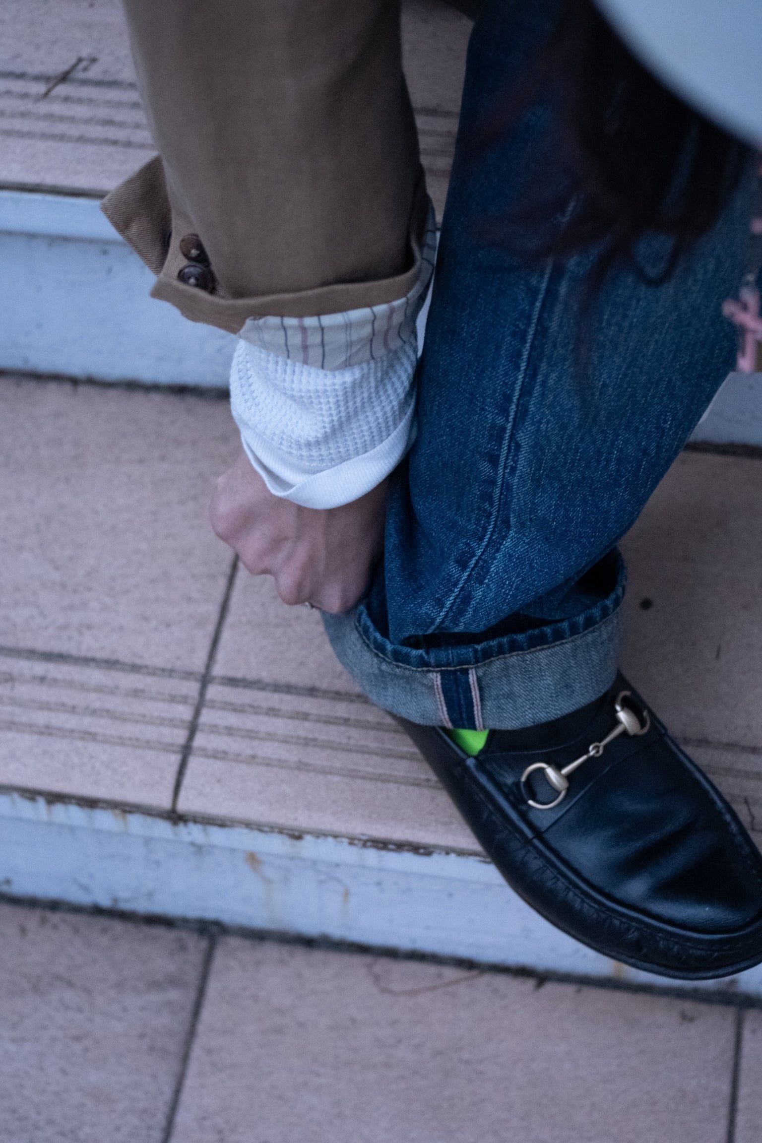 Hiroshima Denim】02 STRAIGHT VINTAGE INDIGO | HEIGHTS Online Store