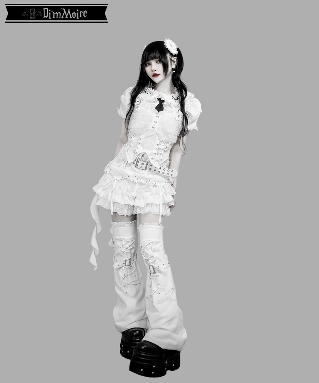Fallen Frillショートパンツ‎【White】
