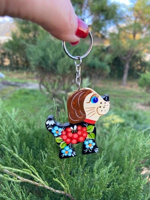 ペトリキフカ・キーホルダー（子犬）