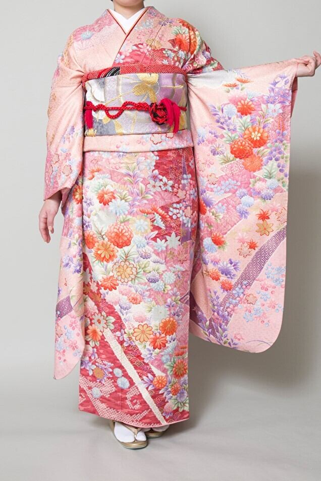 【レンタル】ふりそで FA-1(フリーサイズ)