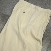 BOHIO linen 2tuck slacks shorts