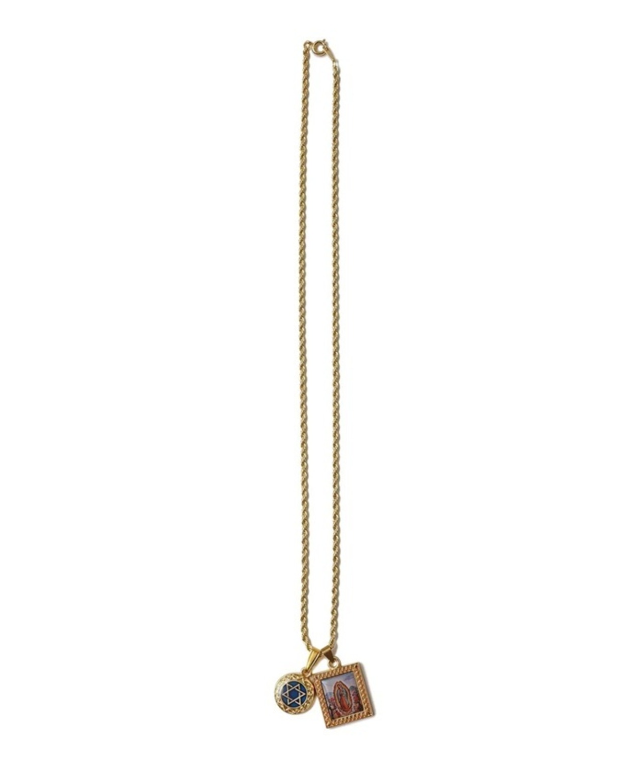 Subciety / Epoxy brass necklace / 152-94163 - 4