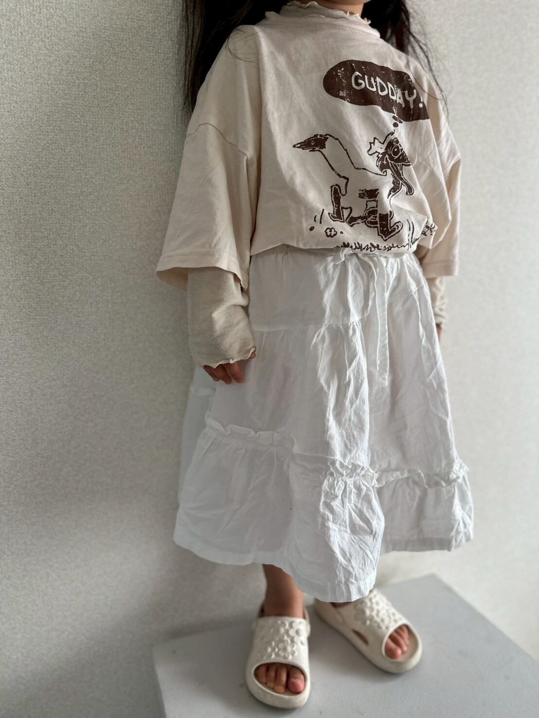 《即納》送料無料【Bella bambina】Bebe Totolong Skirt