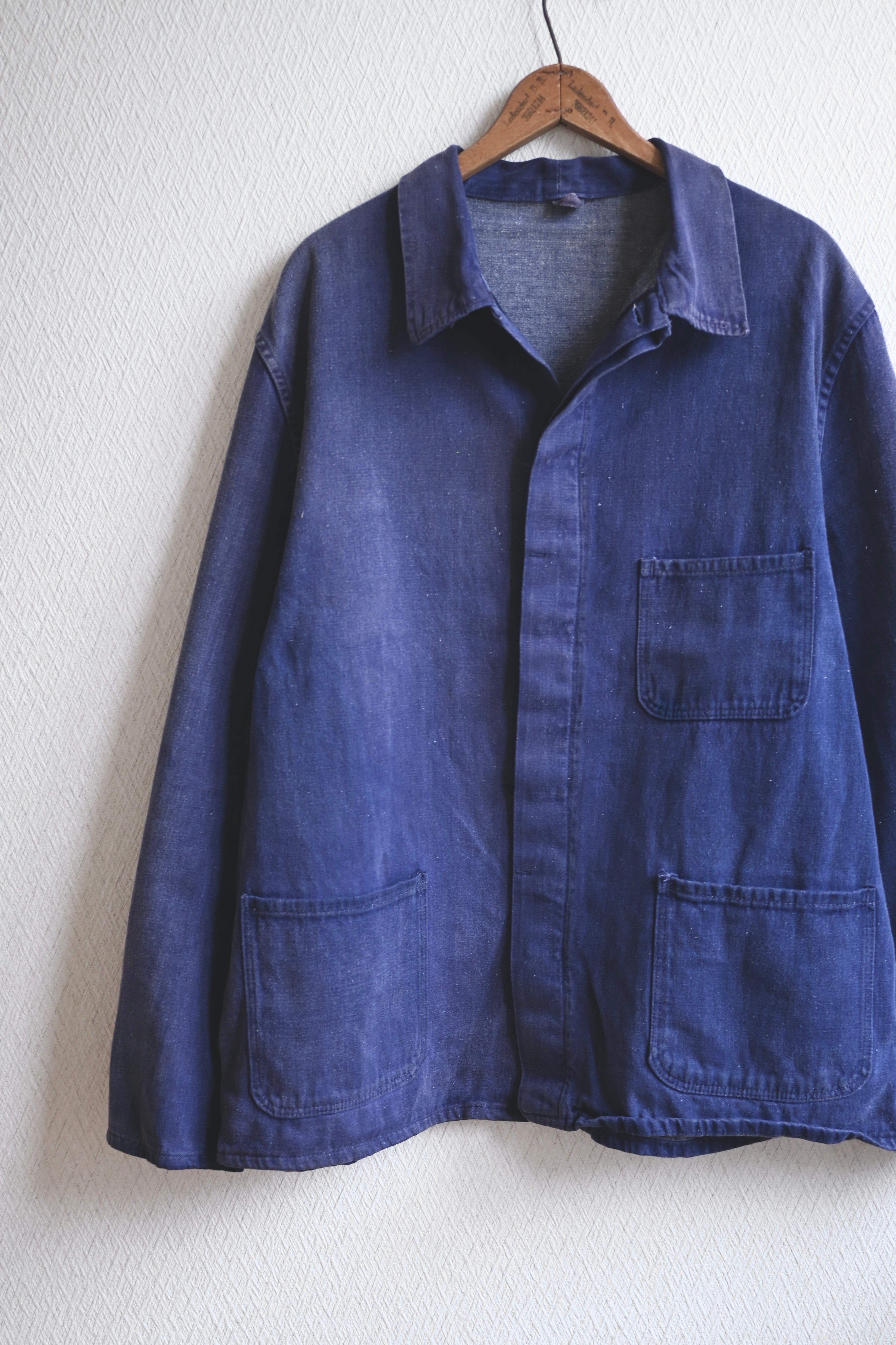 vintage 60s70s ユーロワークジャケット 60s 70s ワークジャケット vintage 60s70s ユーロワークジャケット