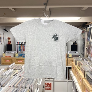 [Tシャツ]  akaru records オリジナルTシャツ（杢グレー）