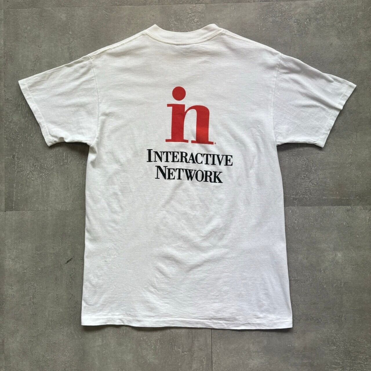 《M size》ONEITA オニータ 90s usa製 プリントTシャツ 両面プリント シングルステッチ No.3311