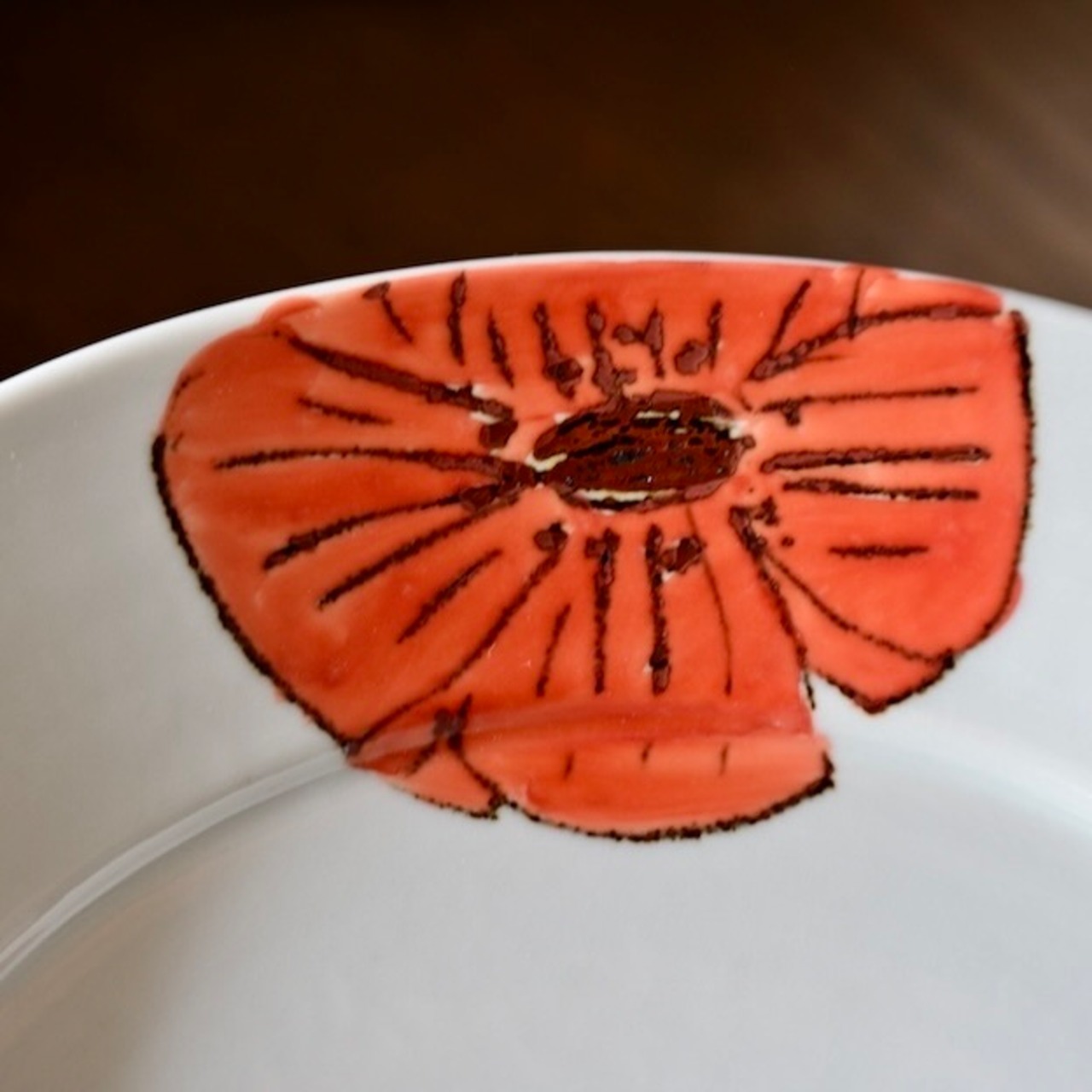 村田菜穂美  『アネモネパスタ皿 23cm』［2104130000331］