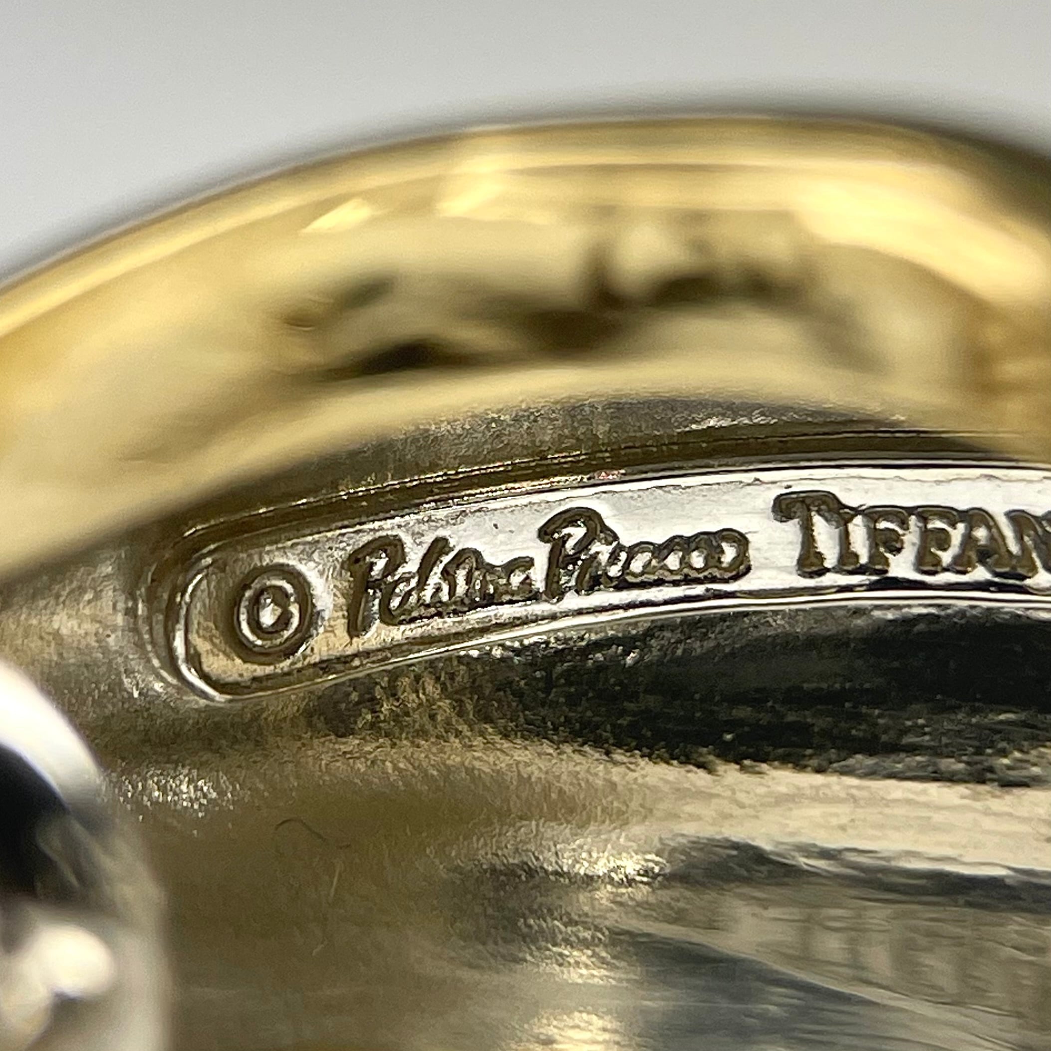 Tiffany&Co. ヴィンテージ ピアス コンビ シルバー925 K18 Tiffany&Co. ヴィンテージ ピアス コンビ シルバー925 K18